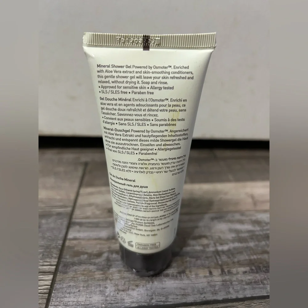 AHAVA Deadsea Water Mineral Shower Gel 3.4 oz